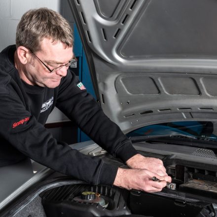 Expert Porsche servicing in progress – our skilled technicians ensure your vehicle’s peak performance.